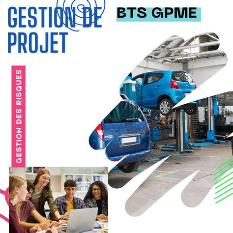 Étudiants BTS GPME présentant leur projet