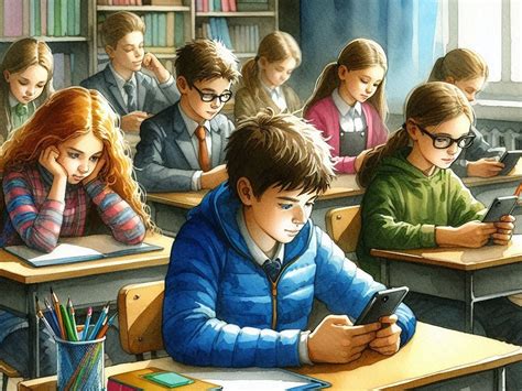 Запрет на мобильные телефоны в колледжах