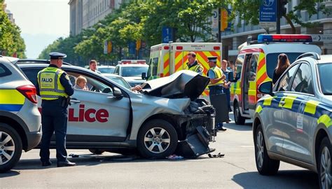 Accident voiture de fonction