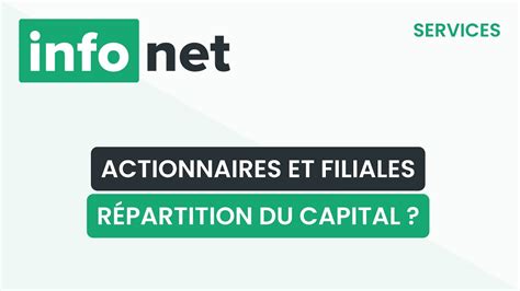 Actionnaires et Filiales