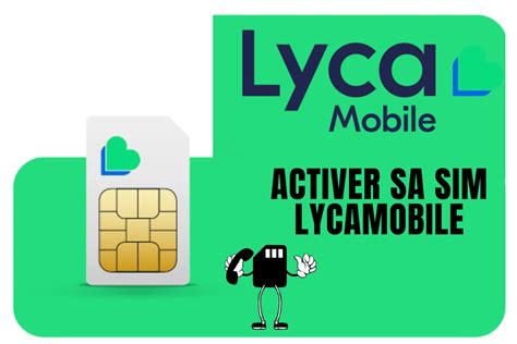 Activation carte SIM Lycamobile