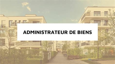 Administrateur de biens