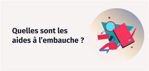 Aides à l'embauche pour les PME