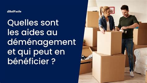 Aides au déménagement