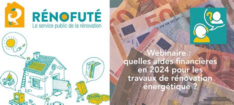 Aides financières travaux rénovation énergétique 2024
