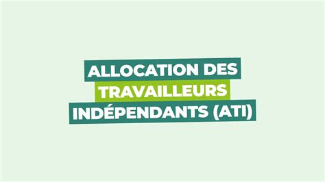 Allocation des travailleurs indépendants