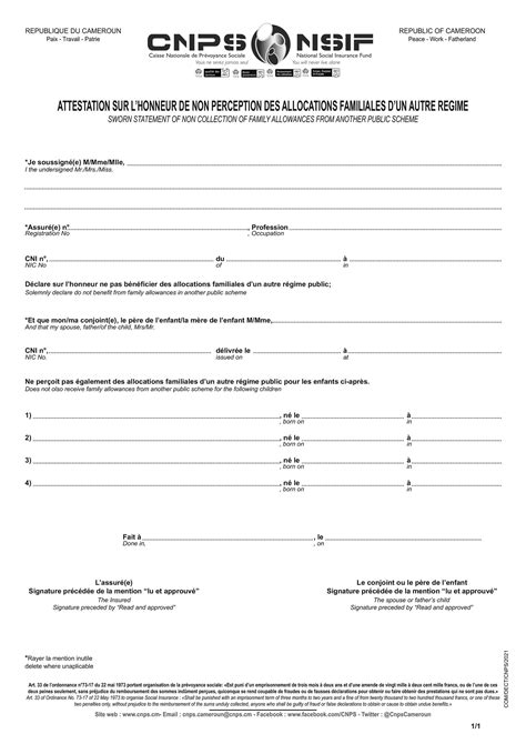 Allocations Maternité