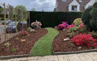 Aménagement de jardin en Brabant Wallon