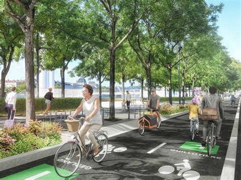 Aménagements cyclables en ville