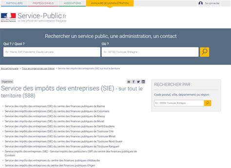 Annuaire Service Public