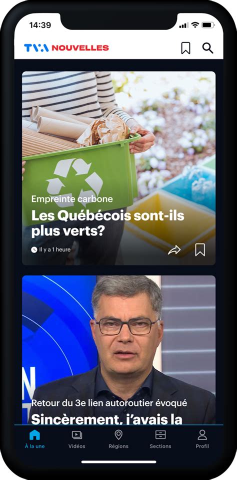 Application TVA Nouvelles