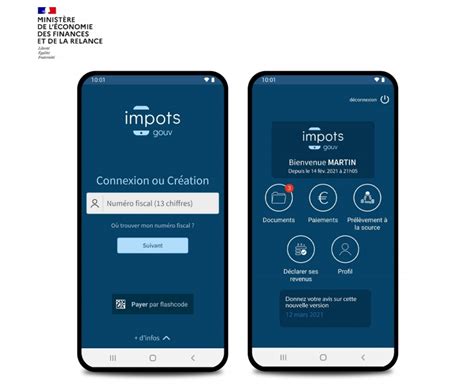 Application mobile impots.gouv