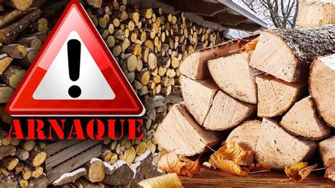 Arnaque bois de chauffage
