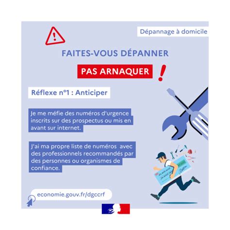 Arnaque dépannage