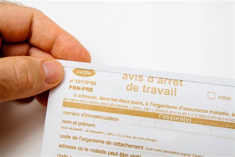 Arrêt maladie et travail