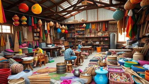Artisanat local Thaïlande