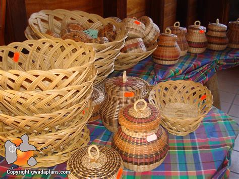 Artisanat local en Guadeloupe