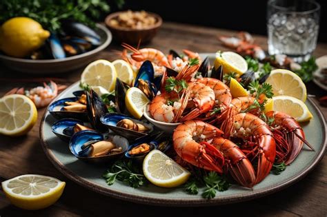 Assiette de fruits de mer