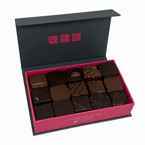 Assortiment de chocolats de la Pâtisserie Delhomme