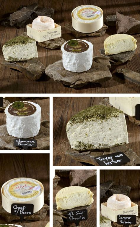 Assortiment de fromages chez un fromager