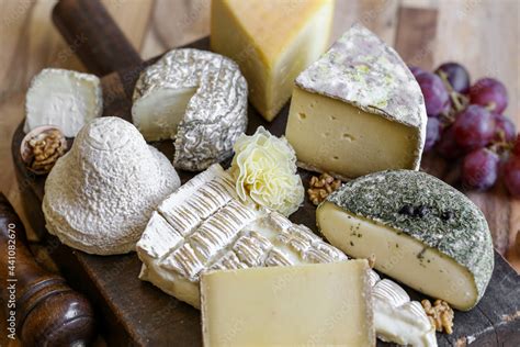 Assortiment de fromages français