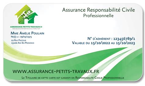 Assurance Responsabilité Civile Professionnelle pour Homme Toutes Mains