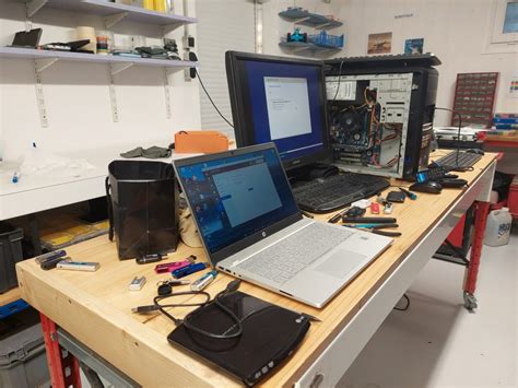 Atelier de réparation informatique