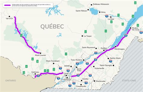 Autoroute au Québec