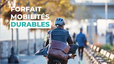 Avantages du forfait mobilités durables