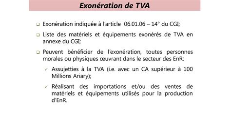 Avantages et inconvénients de l'exonération de TVA