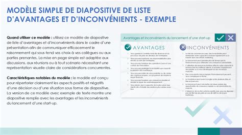 Avantages et inconvénients du salarié