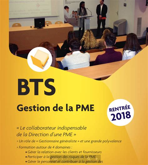 BTS Assistant de Gestion PMI PME en alternance