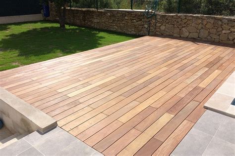 Bois exotique IPE pour terrasse
