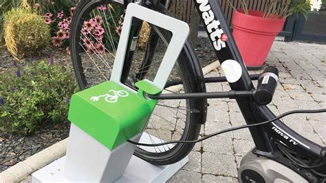 Borne de recharge pour vélos électriques