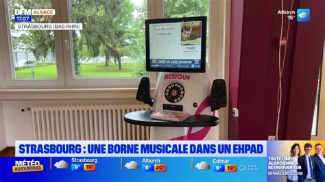 Borne musicale dans un EHPAD