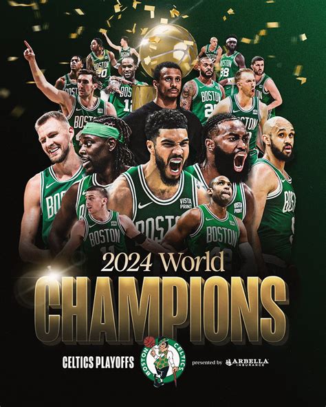 Boston Celtics champions NBA 2024