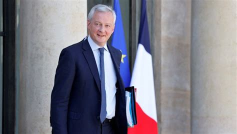 Bruno Le Maire, actuel ministre de l'Économie, des Finances et de la Relance