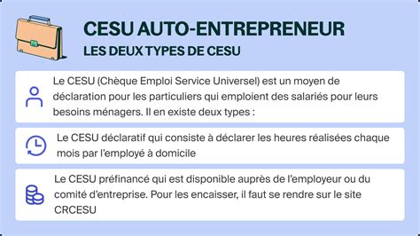 CESU Auto-Entrepreneur
