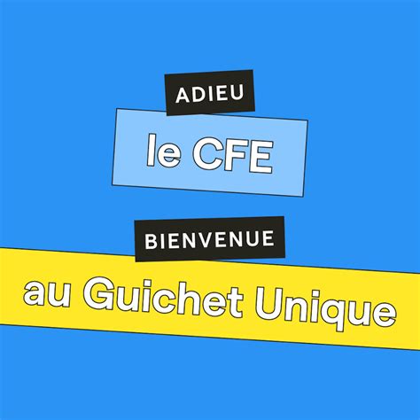 CFE Guichet Unique