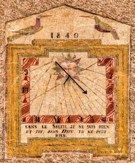 Cadran Solaire à Saint-Véran