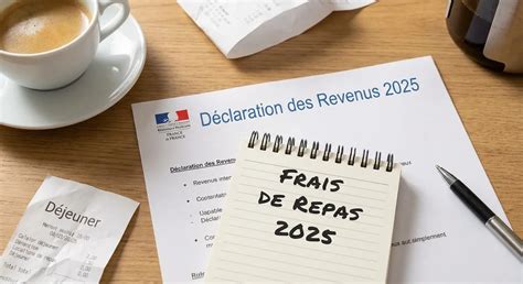 Calcul des frais de repas et titres restaurant