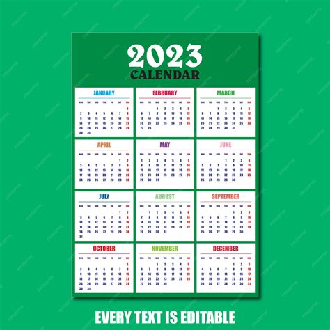 Calendrier fiscal 2023