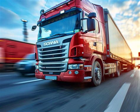 Camion de transport routier