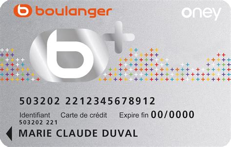 Carte Boulanger