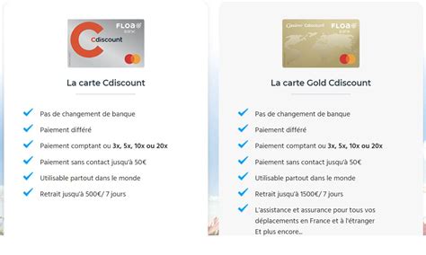 Carte CDiscount