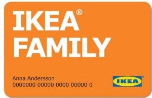 Carte IKEA Family