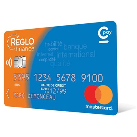 Carte Reglo Finance Cpay Mastercard