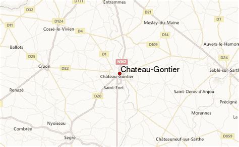 Carte de Château-Gontier