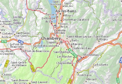Carte de Chambéry