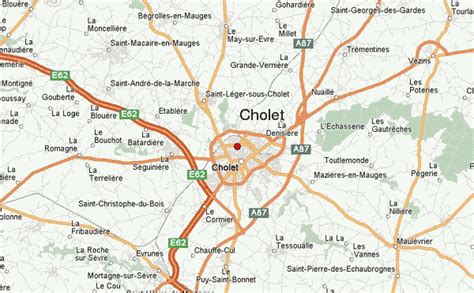 Carte de Cholet